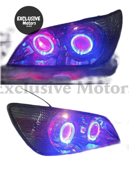 Halo Headlights x 2 for 1999-2003 Altezza RS200