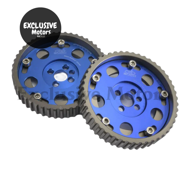 2pcs Adjustable Cam Gear Alloy Timing Gear for Nissan CA18DE(T)