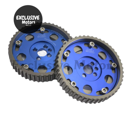 2pcs Adjustable Cam Gear Alloy Timing Gear for Nissan CA18DE(T)