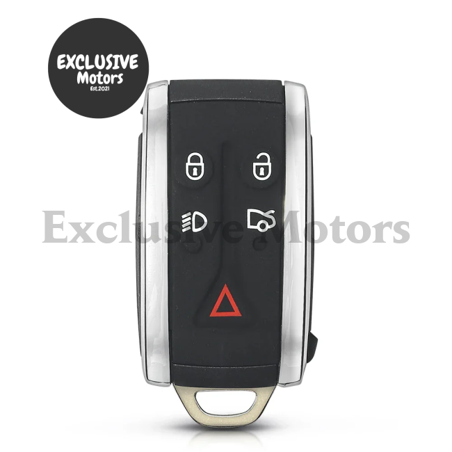 5-Button Key for Jaguar X-Type, S-Type, XKR, XF (2007-2012)