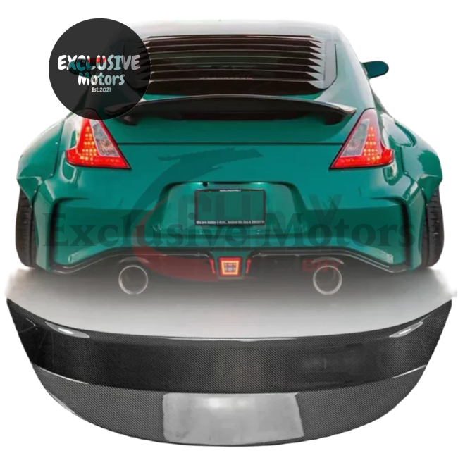 Carbon Fiber Rear Roof Spoiler for Nissan 370Z