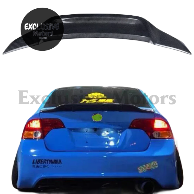 Rear Trunk Lid Spoiler Wings for Honda Civic