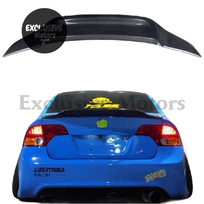 Rear Trunk Lid Spoiler Wings for Honda Civic