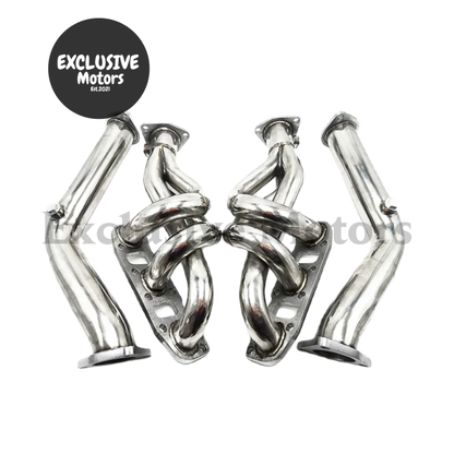 Exhaust Manifold & Test Pipe for Nissan 350Z (2003-2006) Z33 / G35 V35 VQ35DE