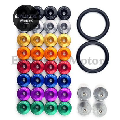 Aluminum Quick Release Fasteners Kit for Car Bumpers