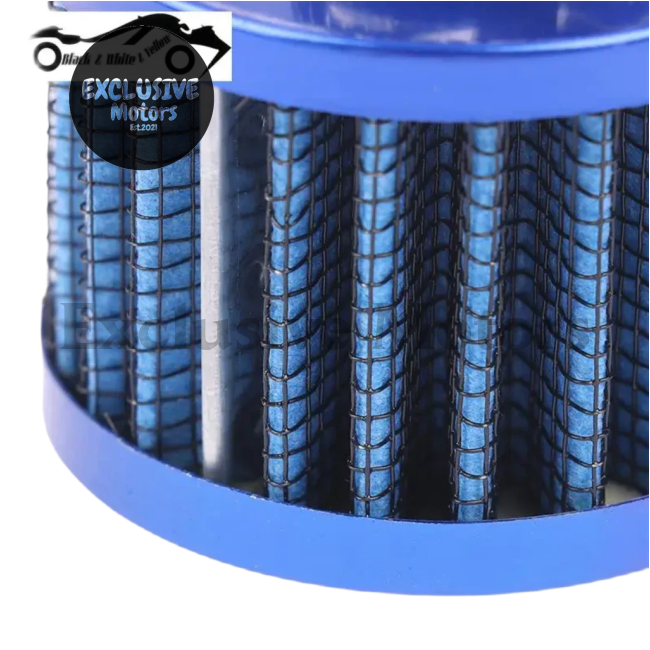 Universal 12mm Car Air Filter for Cold Air Intake - High Flow Mini Breather