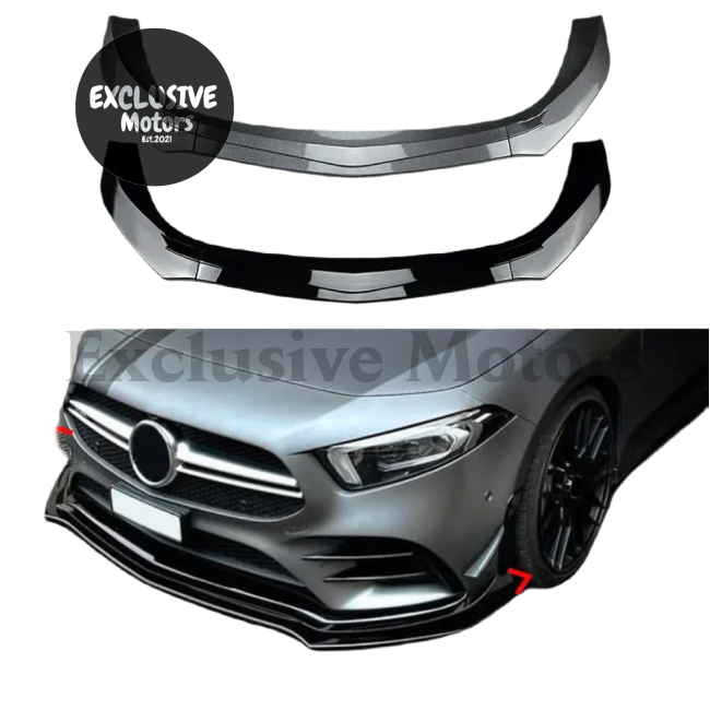 Front Bumper Lip Splitter for Mercedes-Benz A-Class V177, W177