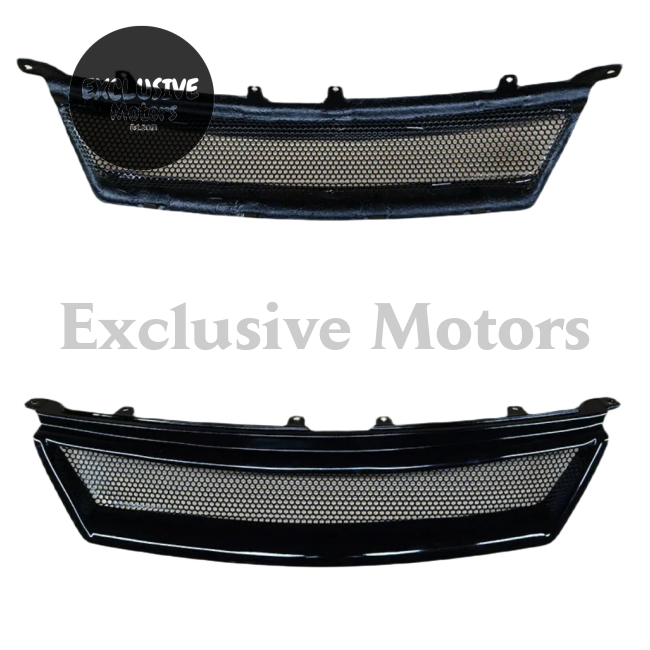 Matte Black Mesh Grill for Toyota Mark X (2005-2009)