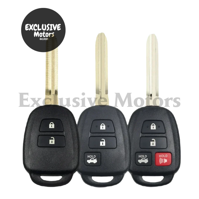 Car Key for Toyota Camry, Prius (2012-2017), Corolla, RAV4