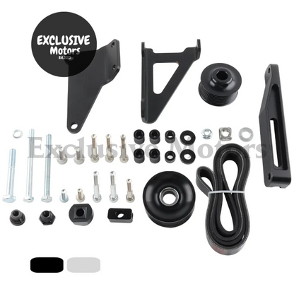 AC/PS Eliminator Delete Pulley Kit for Honda K20/K24