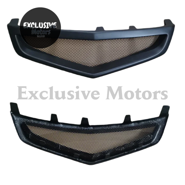 Matte Black Mesh Grill for Honda Accord Euro R CL9 (2006-2008)