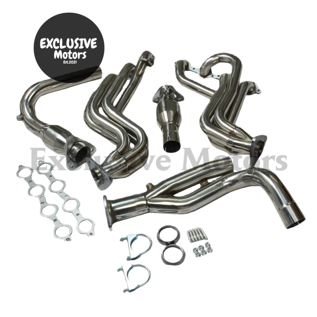 Exhaust Manifold Header Y-Pipe for Chevy Silverado 1500 GMC Sierra (1999-2005)