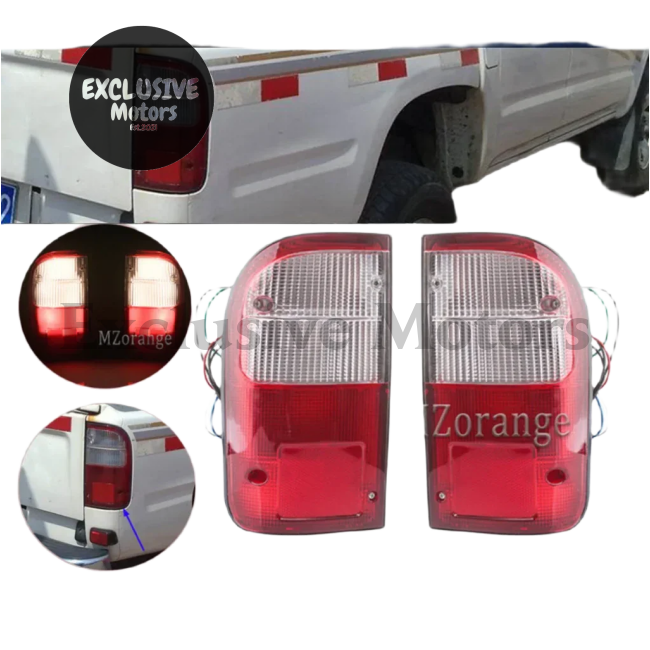 Tail Lights x 2 Without Bulb for Toyota Hilux KZN (1997-2006)