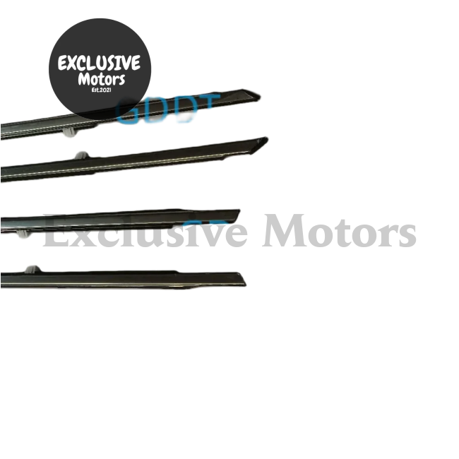 4-Piece Chrome Outside Window Seals for Honda Accord (2014-2017)