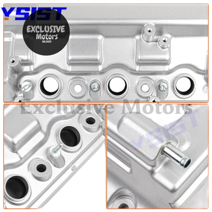 Engine Valve Cover w/ Gasket for Honda Accord, Odyssey, Pilot, SOHC V6 3.7L