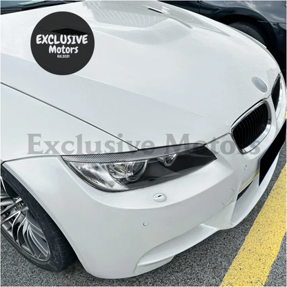 Headlight Eyebrow Eyelids Trim Cover for BMW 3 Series E90/E92/E93 (2006-2012)