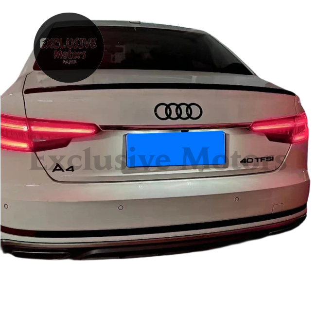 Rear Boot Spoiler for Audi A4 B9 (2017-2020)