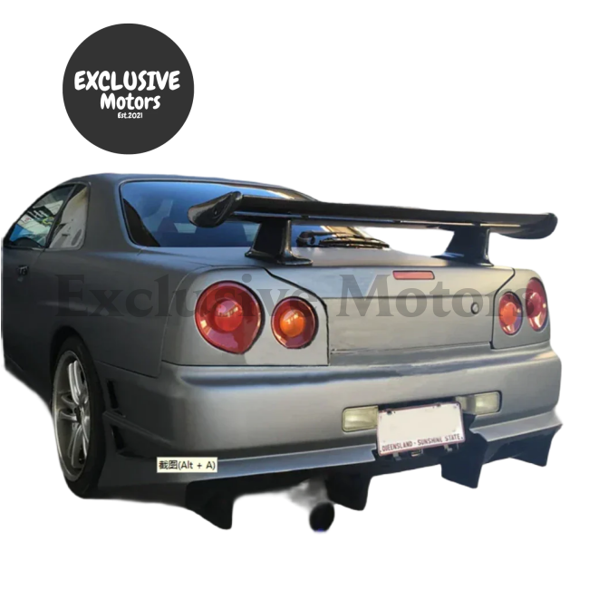 Rear Spoiler/Wing for Nissan Skyline R34 GTR/GTT (1999-2002)