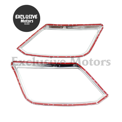 Chrome Headlight Covers for VW Amarok (2009-2020)