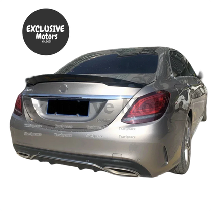 Boot Spoiler Wing for Mercedes-Benz W205 C-Class (2015-2019)