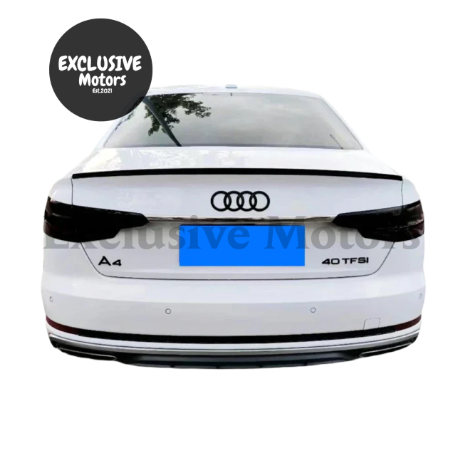 Rear Boot Spoiler for Audi A4 B9 (2017-2020)