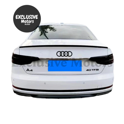 Rear Boot Spoiler for Audi A4 B9 (2017-2020)