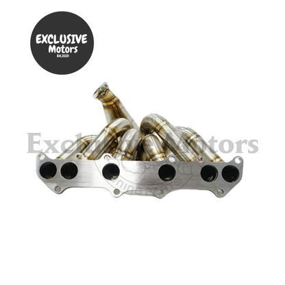 SS304 Twin Scroll Turbo Manifold for Toyota 1JZ-GTE VVTi (T3/T4, )