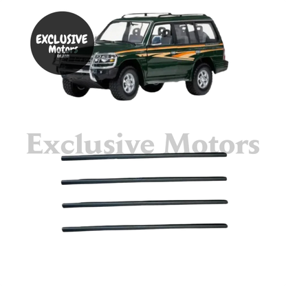 4-Piece Window Glass Rubber for Mitsubishi Pajero (1989-1999)