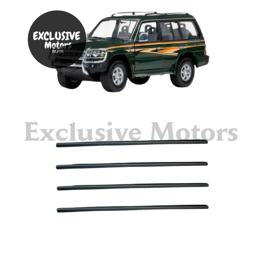 4-Piece Window Glass Rubber for Mitsubishi Pajero (1989-1999)