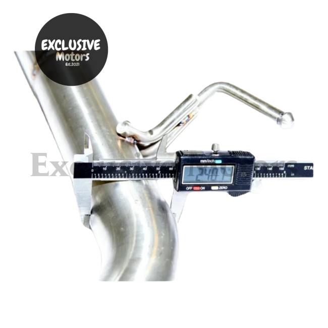 SS Dual Exhaust for 2015-2017 VW Volkswagen GTI MK7 2.0T 2.5" Pipe with 3" Tip