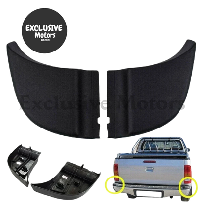 Rear Bumper End Caps for Toyota Hilux (2004-2011)