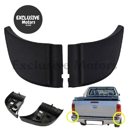 Rear Bumper End Caps for Toyota Hilux (2004-2011)