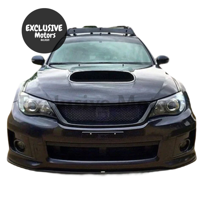 Matte Black Mesh Grill for Subaru Impreza WRX STI (2011-2014) – Racing Body Kit