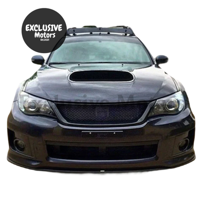 Matte Black Mesh Grill for Subaru Impreza WRX STI (2011-2014) – Racing Body Kit