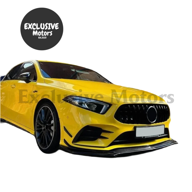 Front Bumper Lip Splitter for Mercedes-Benz A-Class V177, W177