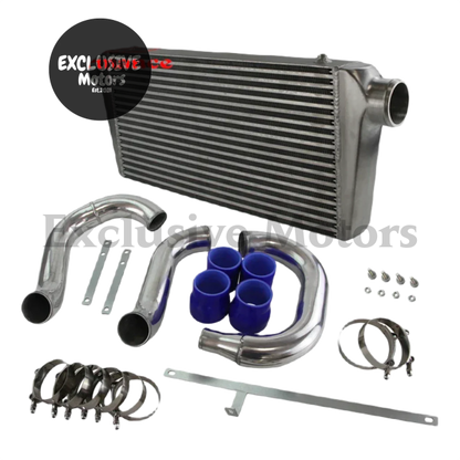 Intercooler w Pipe Kit for Mitsubishi Evo 4G63, 2.0L 1996-2000