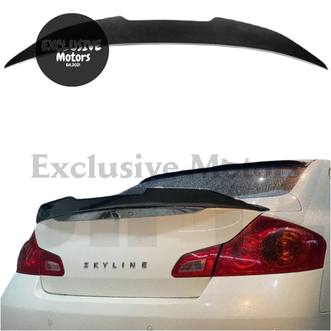 Duck Tail Spoiler for Infiniti G35/G25/G37/Q40 (2007-2014)