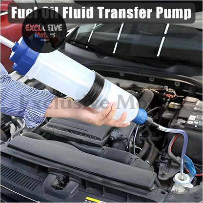 Car Oil Fluid Extractor / Fuel Transfer Filling Syringe 1500cc Injecting Pump