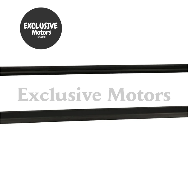 2-Piece Door Window  Weatherstrip for Nissan Pickup D21 Hardbody (1986-1994)