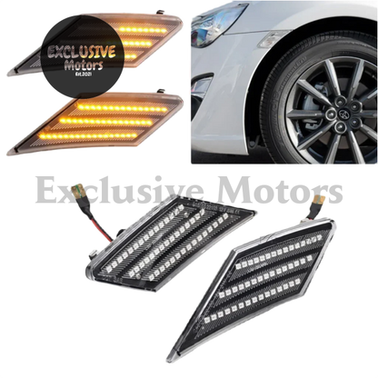 LED Dynamic Turn Signal Light Side Marker for Toyota 86, Scion FR-S, Subaru BRZ