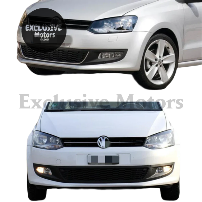 Front Bumper Lip Body Kit for Volkswagen Polo (2010-2013) – 2 Pieces