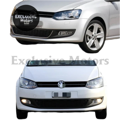 Front Bumper Lip Body Kit for Volkswagen Polo (2010-2013) – 2 Pieces