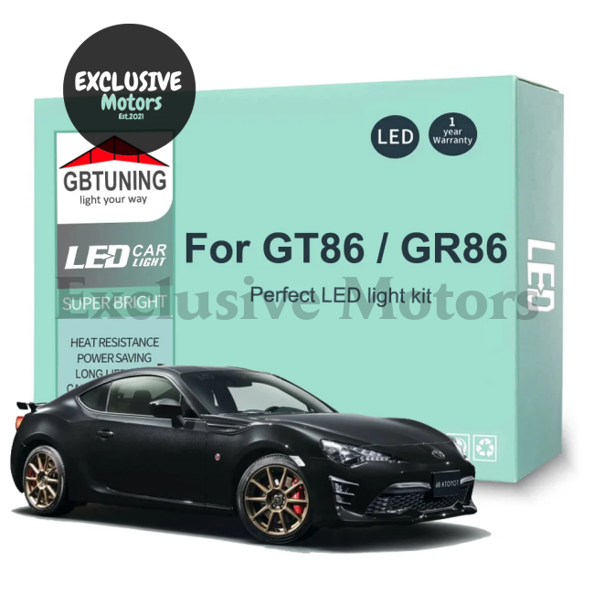 LED Interior Light Bulb Kit for Toyota 86/GT86/GR86 & Subaru BRZ (2012-2023)