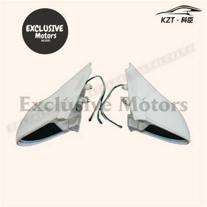 Fiberglass GTST Aero Mirrors for Nissan Skyline R33 GTS/GTR (1995-1998)