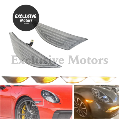 Dynamic Side Marker Turn Signal for Porsche 991 (2012-2019), 718 (2016-2022)