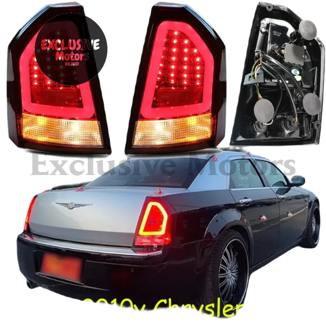 LED Taillights x 2 for Chrysler 300C (2005-2010)