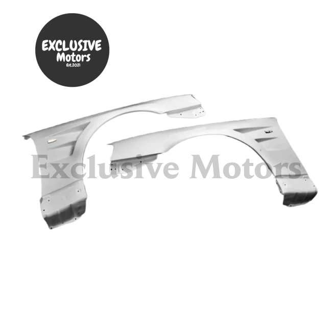 Front Bumper and Fender Pair for Nissan Skyline R34 GTR (1999-2002)