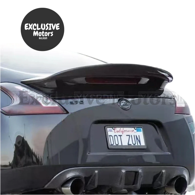 Carbon Fiber Rear Spoiler for Nissan 370Z Z34 (2009-2015)