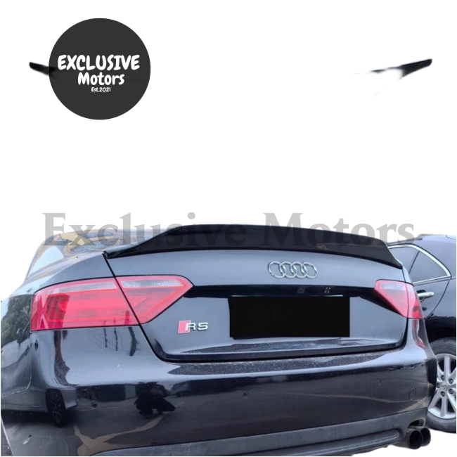 Duckbill Rear Boot Lip Spoiler for Audi A5/S5 B8 2-Door 2007+