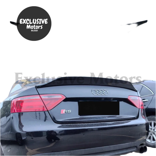 Duckbill Rear Boot Lip Spoiler for Audi A5/S5 B8 2-Door 2007+